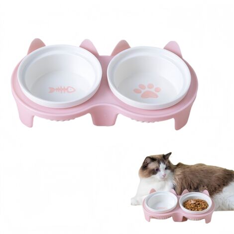 Gamelle surélevée pour chat (1/5)