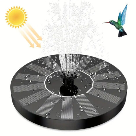 Fontaine solaire pour jardin (1/5)