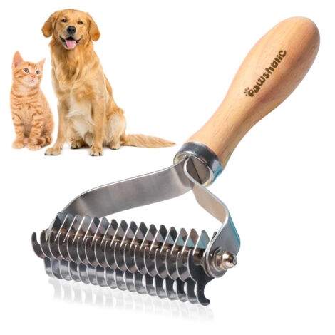 Râteau à sous - poil pour chien et chat (1/5)