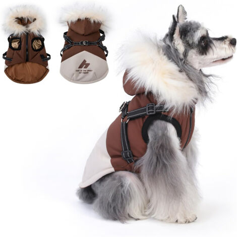 Veste polaire à capuche pour chien (1/5)