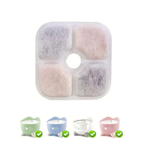 Filtre pour fontaine à eau pour animaux de compagnie (3 pièces) (1/5)