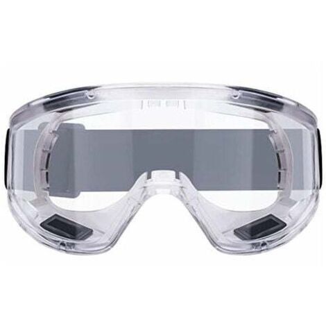 Lunettes de Protection Anti-buée Surlunettes de Sécurité Anti-rayures Idéal pour Bricolage, Chimie, Travaux, Chantiers (1/5)