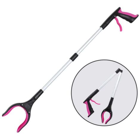 Pince de ramassage - Pince à déchets 83 cm - Pliable - Alliage d'aluminium - Pince magnétique - Poignée auxiliaire (1/5)
