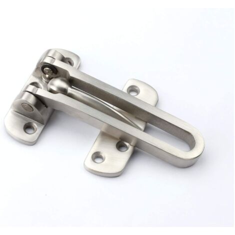 Barrel Bolt Solide en Acier Inoxydable Thicken Clenches De Porte Garde Posez La Barre, Anti Effraction Padlock Porte Fermoir (1/5)
