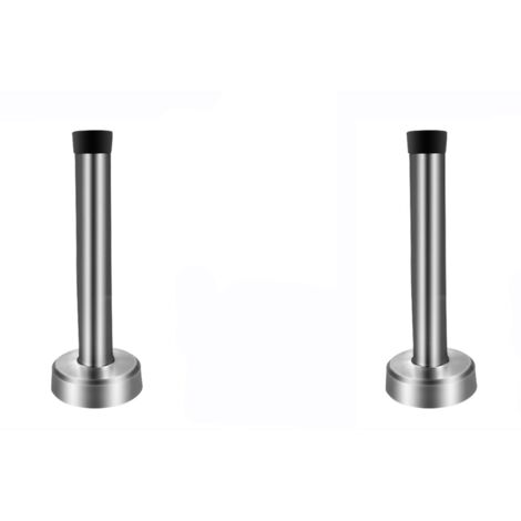 Butée de porte, butée de porte en acier inoxydable, protecteur de support de porte solide pour la maison et le bureau (120mm, 2pcs) (1/5)