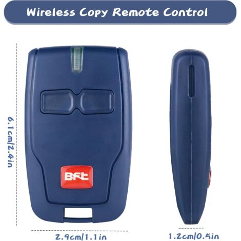 Télécommande Indem HOPE 4RC - Rolling Code 433 MHz - Neuve - Porte De Garage