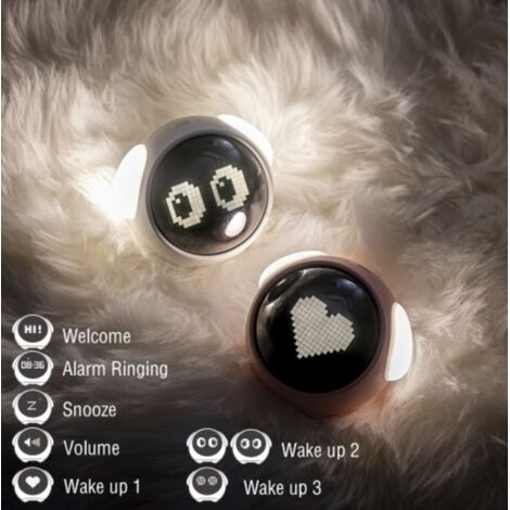 Réveil Numérique Mignon Pour Enfants Avec écran D'affichage à LED D Reveil Fonction Snooze Chambre Salon Salle Etude Bureau 96378107