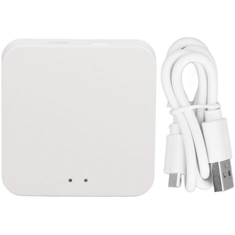 Serrure intelligente 2.4G WiFi Gateway Bluetooth Télécommande Smart Hub Maison Matériau ABS (1/5)