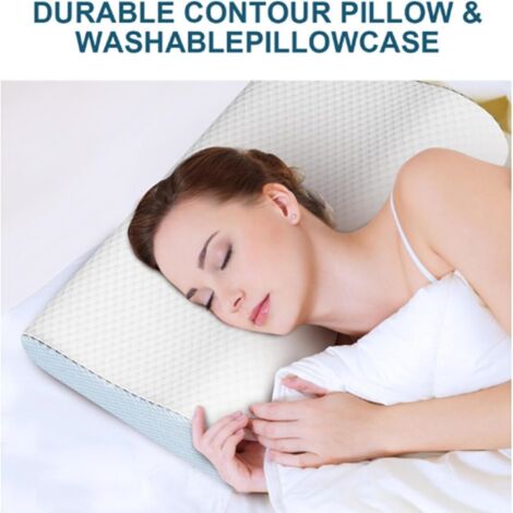 Oreiller Cervical En Mousse À Mémoire De Forme Pour Le Sommeil Latéral