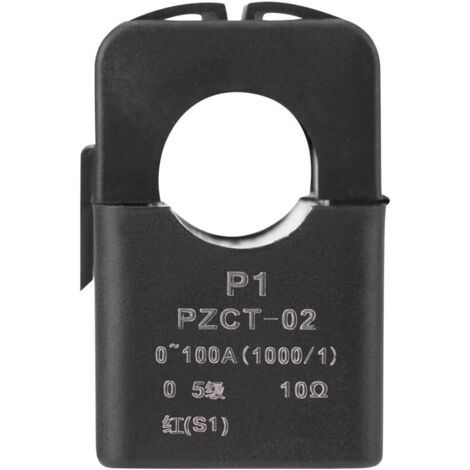 Transformateur De Courant PZCT-02 - Noyau Divisé Haute Précision 100A Pour Compteur D'Énergie (-40°C à +85°C)