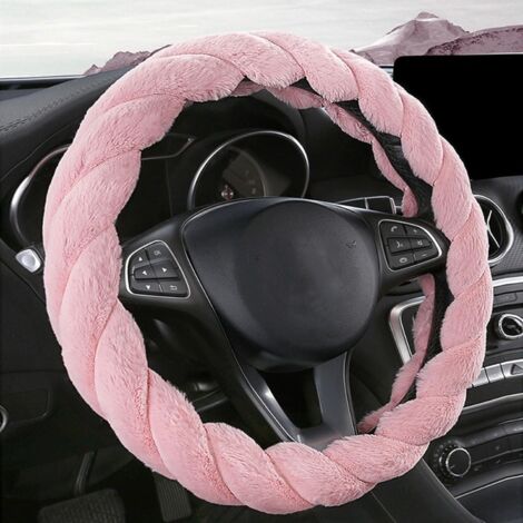 Housse Volant Hiver Peluche Protection, Couvre Extensible Confortable, Accessoire Voiture (1/5)