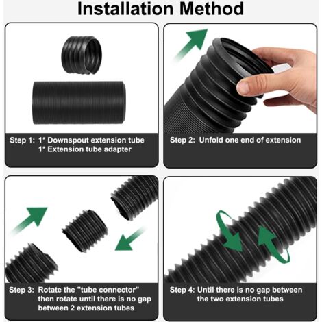 Tube D'Extension Pour Pompe à Air - Tuyau De Gonflage Pneu Avec Raccord Laiton | Pour Poussette, Remorque, Moto, Caravane