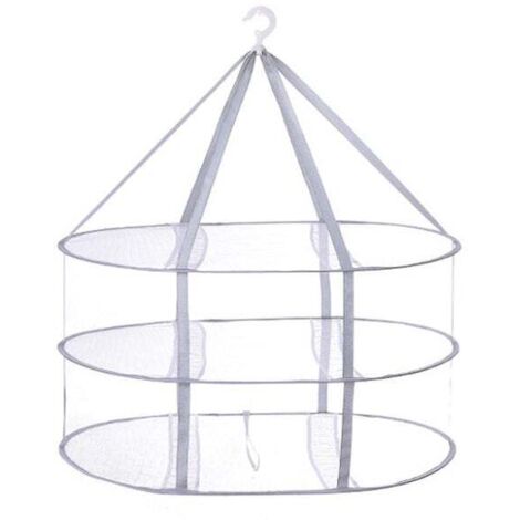 Déshydrateur Fruits Herbes Maison Séchoir à Pâtes Empilable En Bois Avec Filet - Déshydratation Fruits Légumes Herbes - Circulation Air Optimale étagère Fruits Légumes Aération