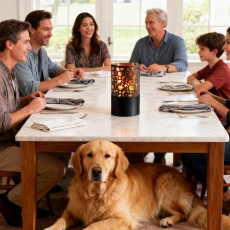 Lampe / Brûleur à éthanol De Table - Design Fer Forgé - Flamme Réaliste - Pour Décoration Intérieure Et Extérieure