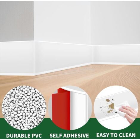 Bande Décorative Autocollante Blanche Mat 10m - Pour Voiture, Moto, Bateau Et Bricolage