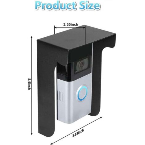 HOLACA Support Protection Solaire Et Pluie Pour Caméra Spotlight Plus - Fixation Sans Perçage