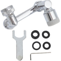 Faucet Extender 1080 Degree Faucet Adapter Aerator Kitchen Sink Aerator Oxygen Enriched Foam Inside Diameter 22mm Outside Diameter 24mm