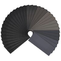 Papier abrasif, grain 120 à 3000 assorti, humide ou sec, polissage automobile, finition de meubles en bois (84 PCS)