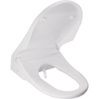 Abattant WC Japonais Q-Net - Haut de gamme - Garantie 3 ans - Transformer vos toilettes en WC japonais - Télécommande, lavage, température, pression, séchage réglable, lunette chauffante - blanc -