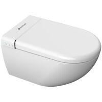WC Japonais suspendus Elysée avec bati-support - Haut de gamme - Toilettes lavant en céramique blanc - Garantie 3 ans -télécommande, lavage, température, pression, séchage réglable- chasse d'eau