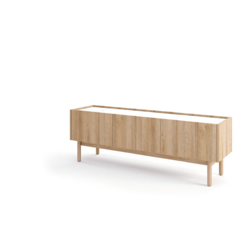 Meuble TV : Chêne Riviera, 144 × 48 × 37 cm (1/5)