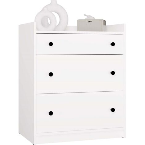 Commode, blanche, 70 × 84 × 46 cm (1/5)