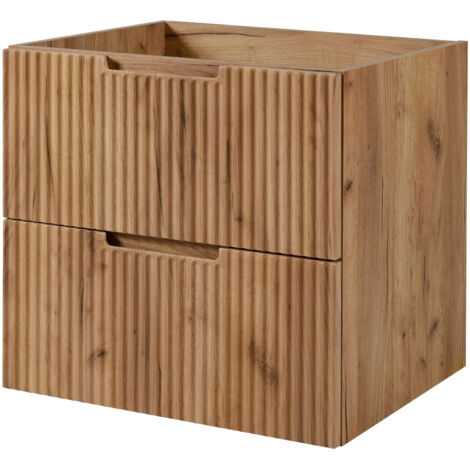 Meuble de salle de bain, chêne Craft, 60 × 57 × 46 cm (1/5)
