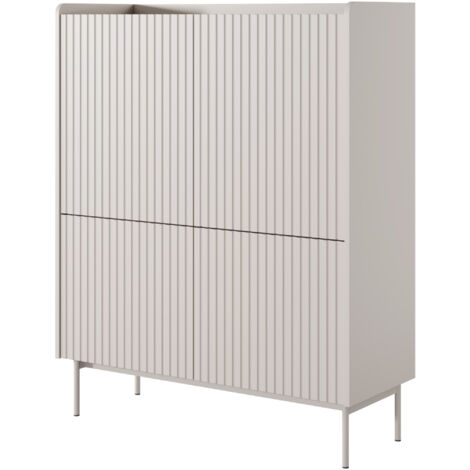 Commode : 4 Portes, Cachemire, 103.2 × 126.2 × 38cm (1/5)