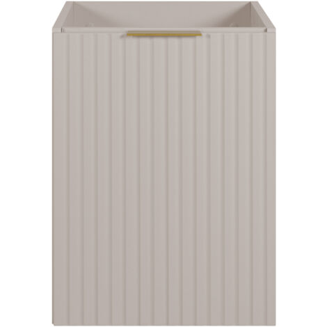 Meuble de salle de bain, Cachemire + poignée dorée, 40 × 57 × 46 cm (1/4)