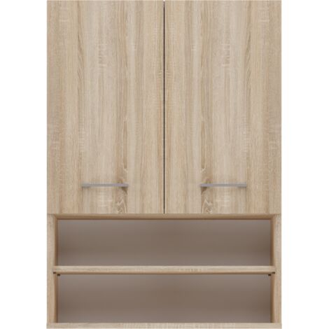 Armoire pour machine à laver, 30 × 64 × 90 cm, Chêne Sonoma (1/5)