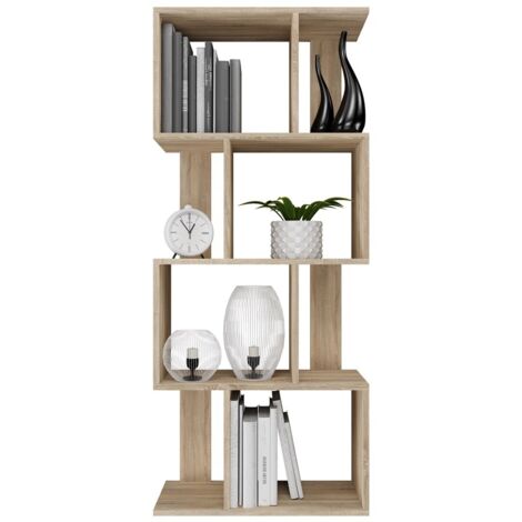 Bibliothèque, chêne Sonoma, 59,5 × 104 × 30 cm (1/5)