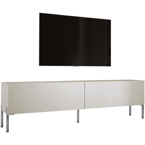 Meuble TV : Cachemire, pieds Chrome, 170 × 52 × 32 cm (1/5)