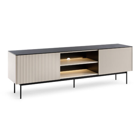 Meuble TV, cachemire, 180 x 52 x 39 cm (1/4)