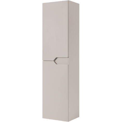 Armoire de salle de bain suspendue, cachemire, 35 x 136 x 27 cm