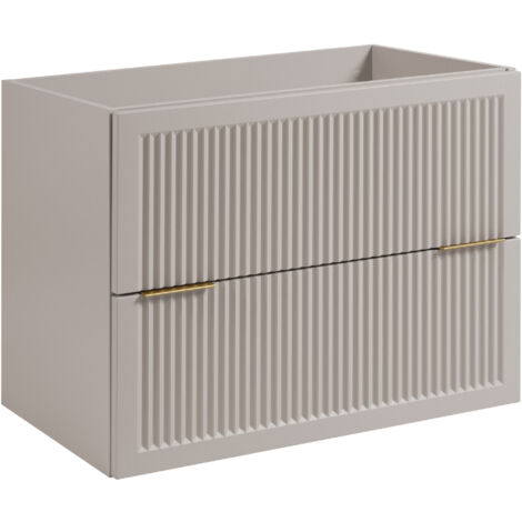 Meuble de salle de bain, cachemire, 80 x 44,5 x 60,7 cm, sans plateau (1/5)
