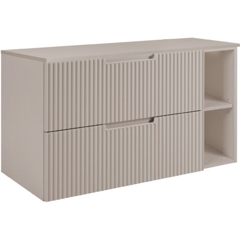 Meuble de salle de bain, cachemire, 80 (60 + 20) x 58,6 x 46 cm (1/5)