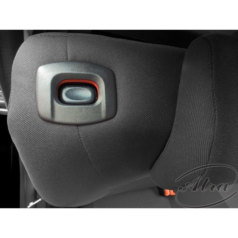Housses De Siège Sur Mesure Mossa Pour Citroen Berlingo II Van (2008-2018) - Protection Airbag Compatible, Tissu Résistant