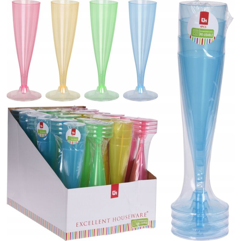 Flutes A Champagne En Plastique