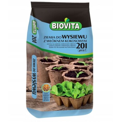 Terreau pour semis avec fibre de coco 20l (1/3)