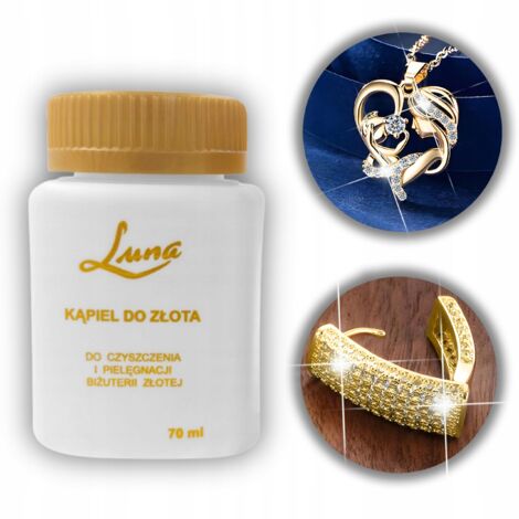 BAIN PROFESSIONNEL LUNA GOLD POUR NETTOYER LES BIJOUX EN OR