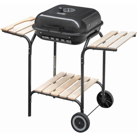 Barbecue de jardin au charbon de bois Mega-M 43x40 N