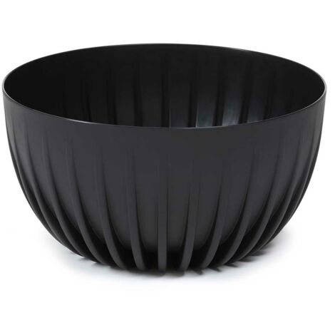 Pot de fleurs noir recyclé ECO décapé (1/5)