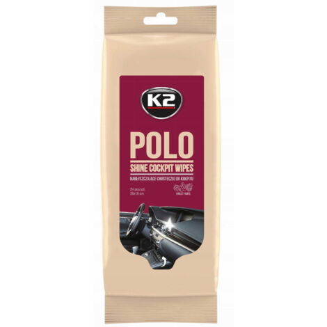Lingettes K2 POLO SHINE Nettoyage du tableau de bord (1/4)