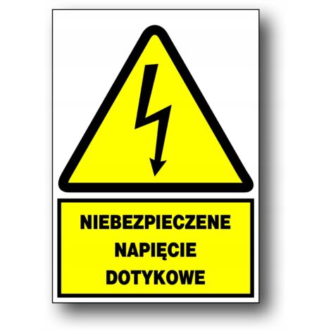 Panneau ZEO/A-15 15X21 Tension de contact dangereuse (1/2)