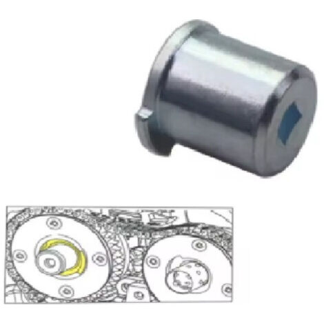 CLÉ D'ADAPTATEUR DE DOUILLE POUR ROTATION DE L'ARBRE À CAMES VW AUDI VAG 1.8 2.0 TFSI (1/5)