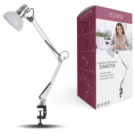 LAMPE À DESSIN E27 DAKOTA Blanche