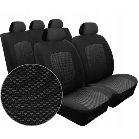 Mossa Housses de siège sur Mesure adaptées pour Renault Trafic II Van, Bus (2001-2014) Seulement Les sièges Avant - 1 2 - Housse Siege Voiture - Couverture Siege Noir Mossa Housses de siège sur Mesure adaptées pour Renault Trafic II Van, Bus (2001-2014) Seulement Les sièges Avant - 1 2 - Housse Siege Voiture - Couverture Siege Noir