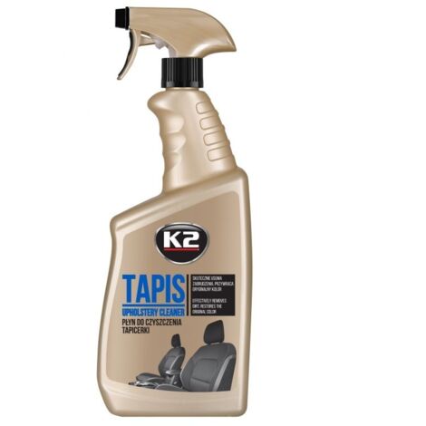 K2 DE VOITURE TAPIS ET TOILE DE NETTOYAGE POUR TISSU, PROFESSIONAL INTÉRIEUR DE VOITURE LAVAGE 700 ML K207M (1/4)