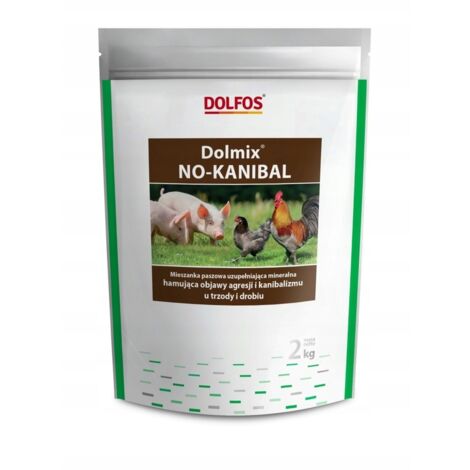 Dolmix NO-KANIBAL 2kg agression cannibalisme volaille