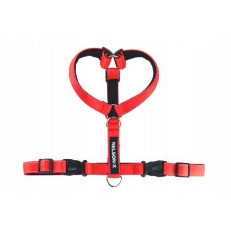 HARNAIS POUR CHIEN DE GARDE, RÉFLÉCHISSANT, DOUBLURE EN MAILLE, NELSON-X PAW, TAILLE M (1/5)